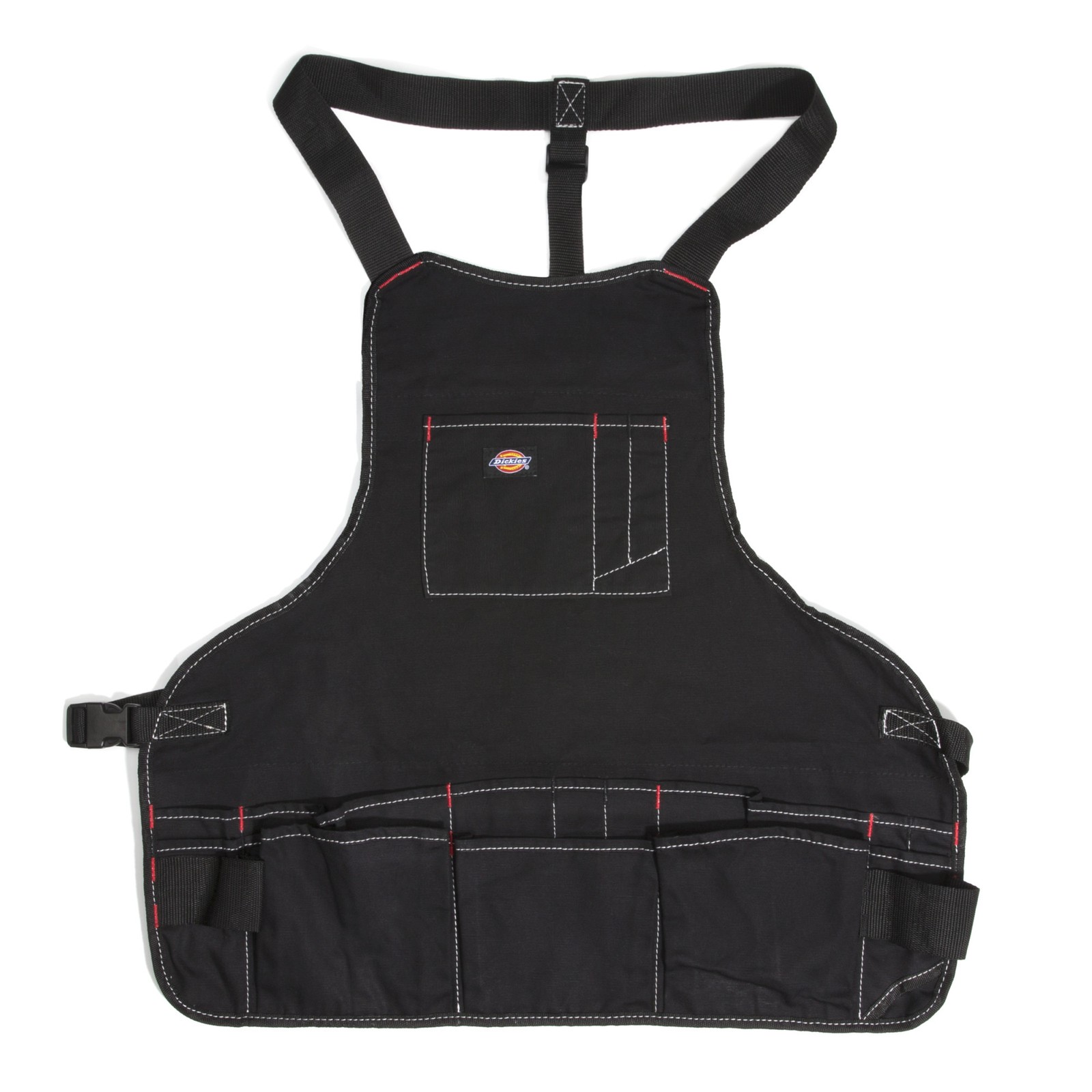 Tool Bib Apron 16 Pocket Woodworking Gardening Carpenter Black Dickies 57081 gallery