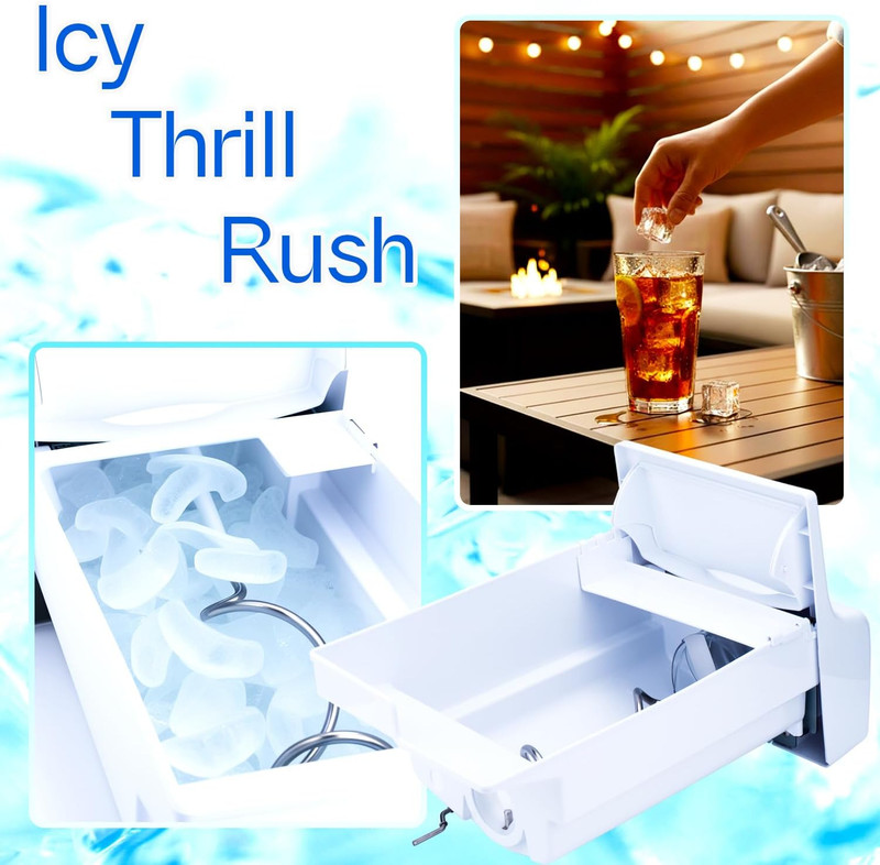 Frigidaire Ice Maker Tray Assembly 241860803 Replacement Parts for Fridge gallery