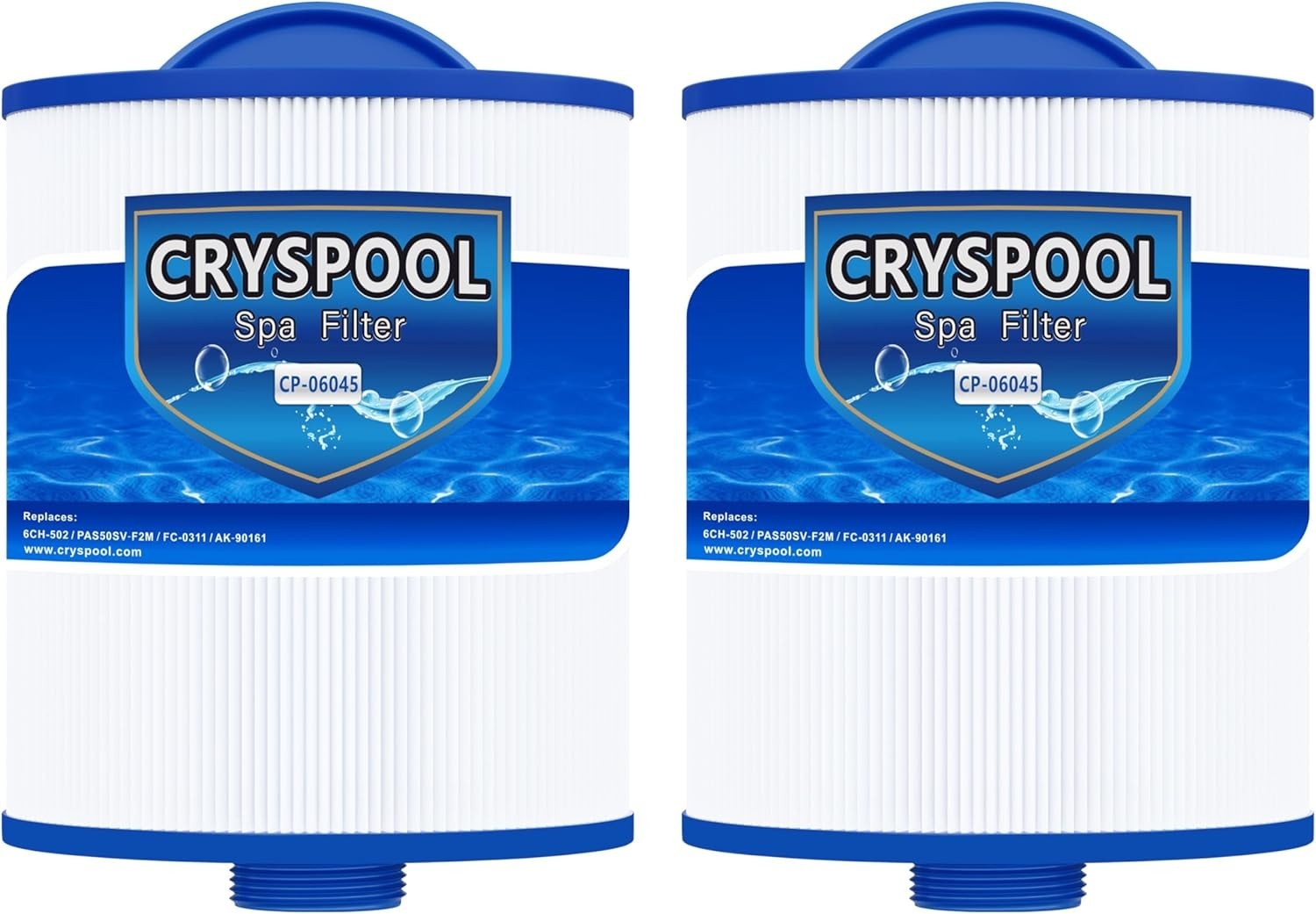 2 pack Cryspool® 06045 Filter Compatible w/Artesian Spas, Tidal Fit Swim 6CH-502 gallery