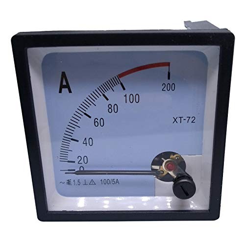 AC 0~100A Analog AMP Current Panel Meter Ammeter XT-72 and Current Transformer gallery