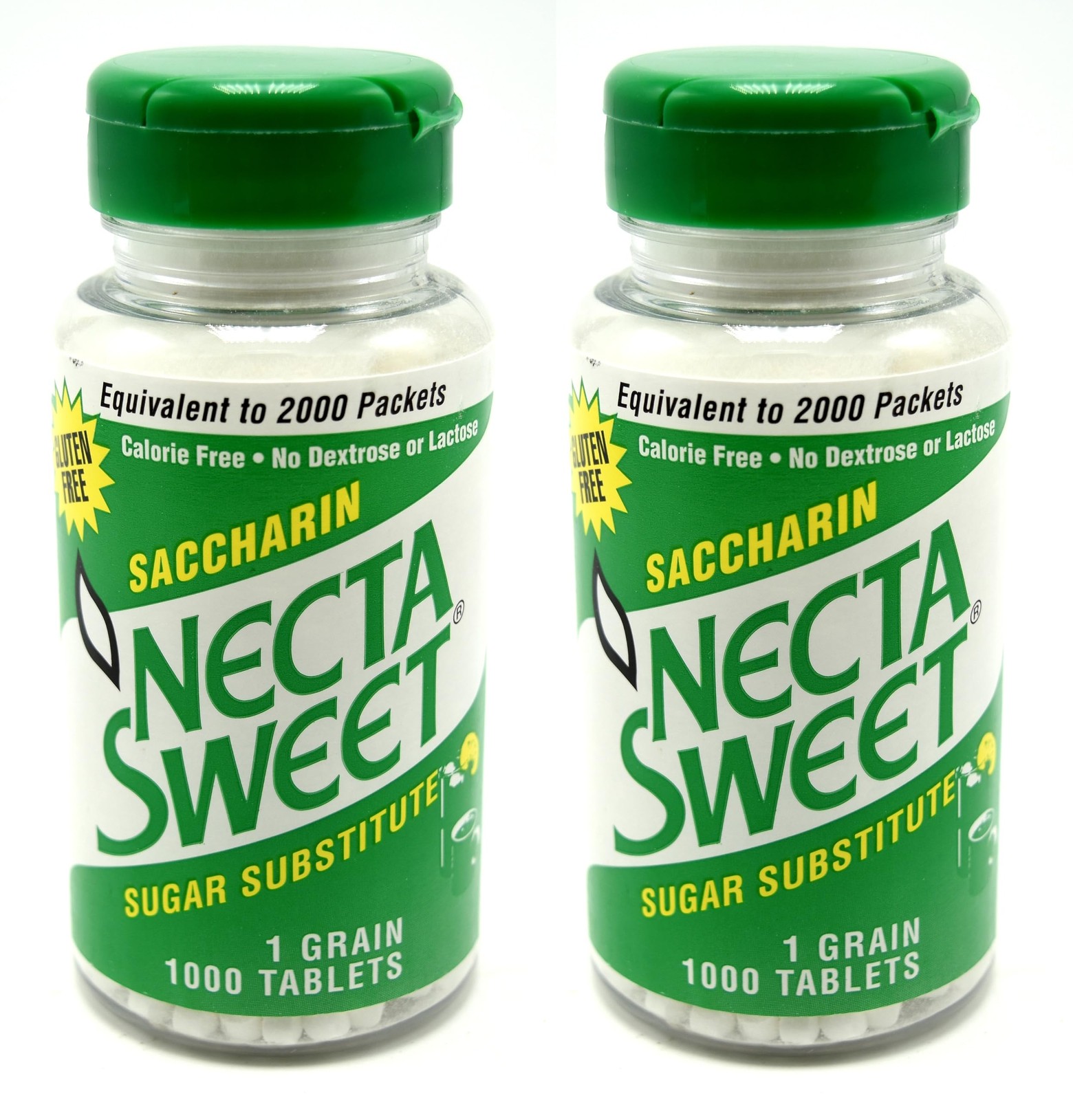 Necta Sweet Saccharin Tablets, 1 Grain, 1000 Tablet 1 Count (Pack of 2) gallery