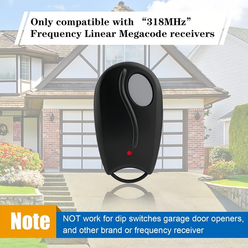 For Linear ACT-31B Megacode Access Gate Garage Door Remote Transmitter ACP00879 gallery