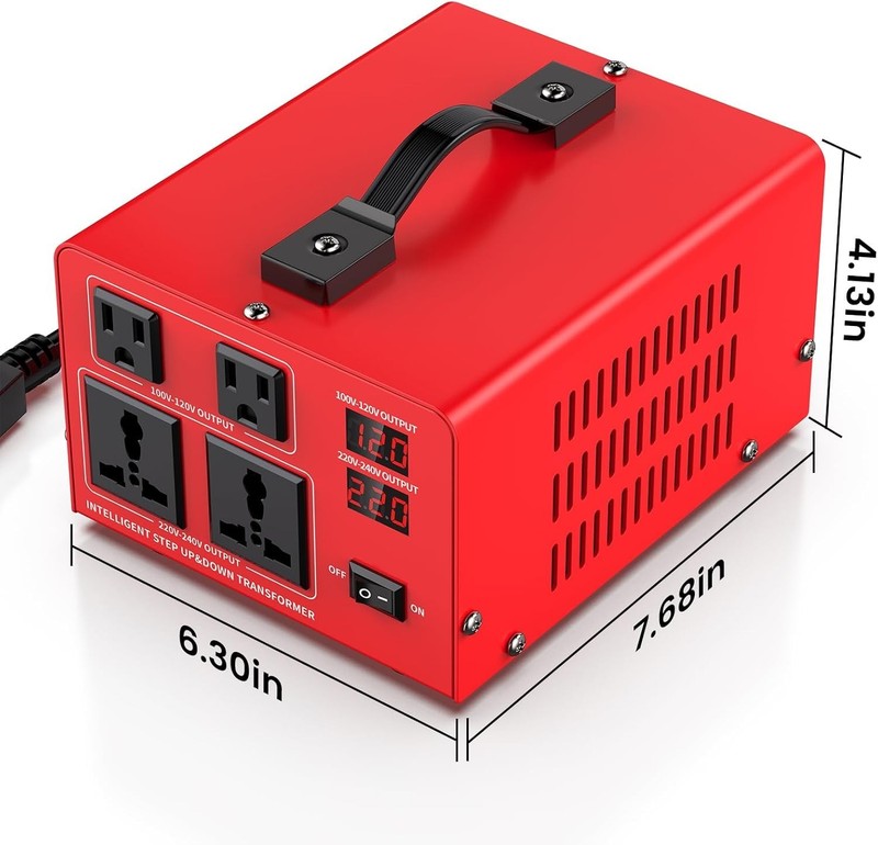 1500W Voltage Transformer Power Converter(110V to 220V, 220V to 110V) XX194 gallery