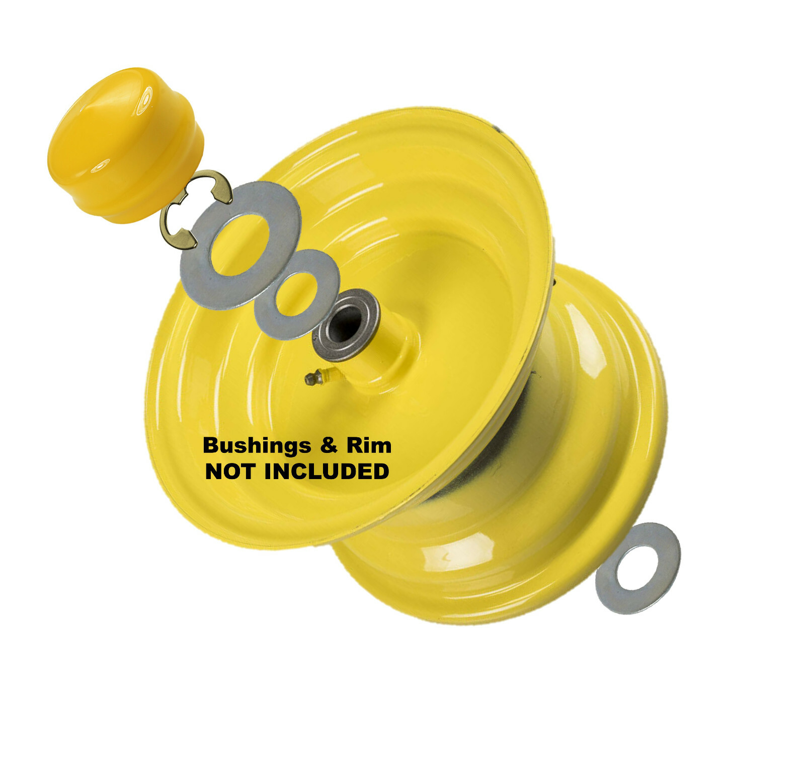 (2 Kits) Front Wheel Hardware Fits John Deere D100 D105 D110 D120 D130 D140 D150 gallery