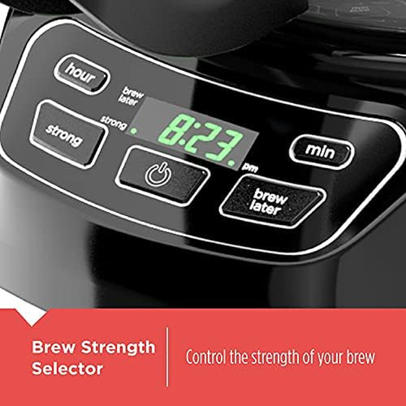 BLACK+DECKER CM1110B Programable 12-Cup Coffee Maker, Easy Pour, Non-Drip Carafe gallery