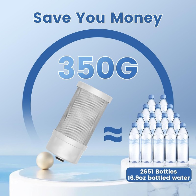 Faucet Water Filter, Mechanical Switch Button - 350 Gallons Water Purifier gallery
