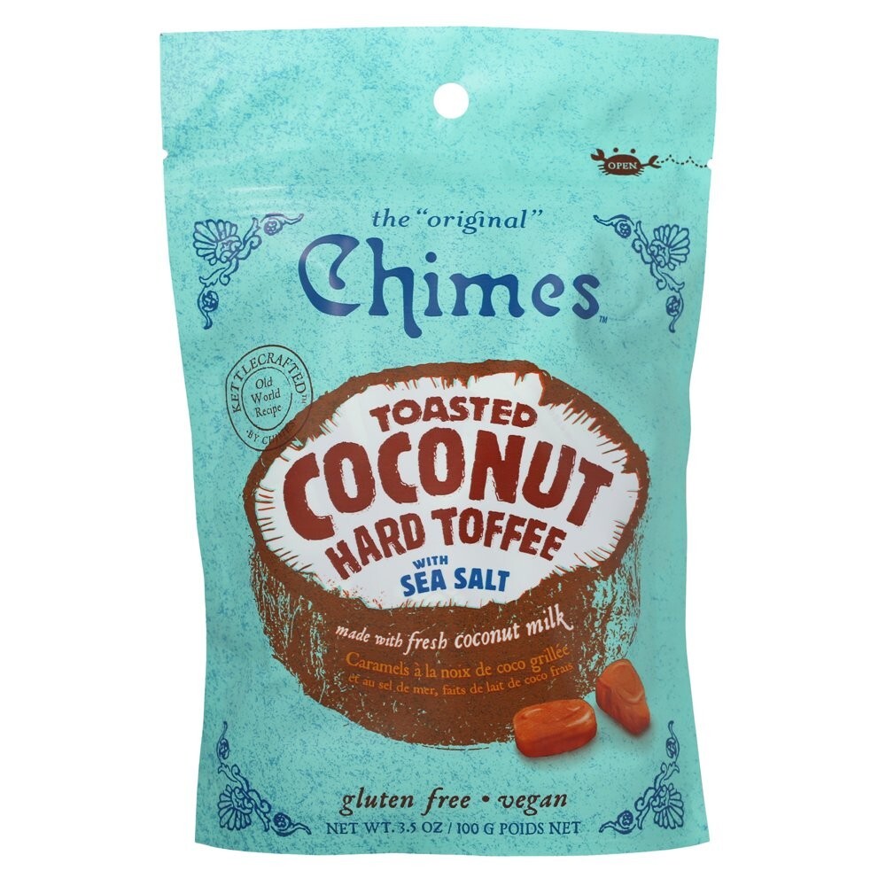 Chimes Toasted Coconut Toffee with Sea Salt 3.5Oz / 100G (Pack of 1 gallery