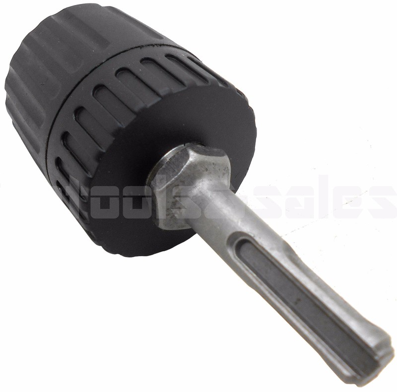 Keyless Drill/Screw Bit Chuck SDS Plus Adapter 1/32" - 3/8" Rotary Hammer Drill gallery