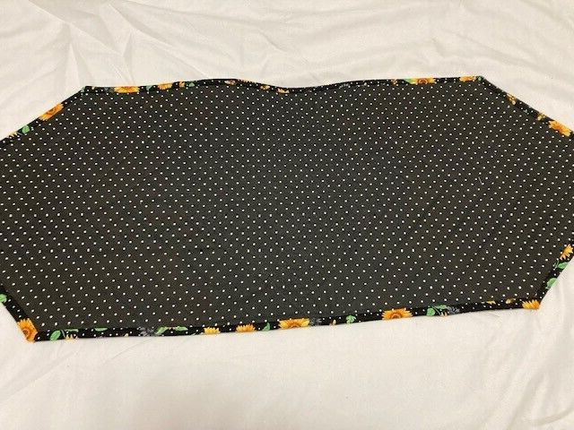 Spring,Summer, Fall "Bees and Sunflowers "Quilted Table Runner 13 x36 in Var.2 gallery