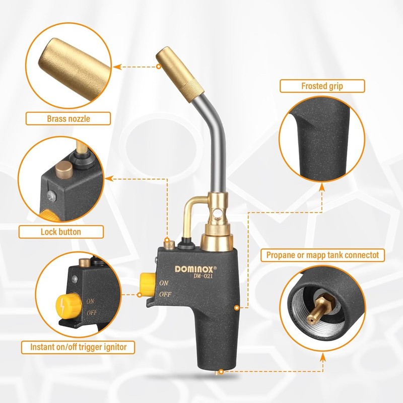 Propane Torch Head Mapp Gas Torch Map GasTorch Kit Welding Torch Brazing Torch gallery