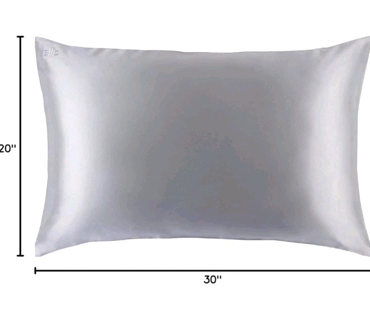 Slip The Original Queen 100% Pure Mulberry Silk Silver Pillowcases for Hair gallery