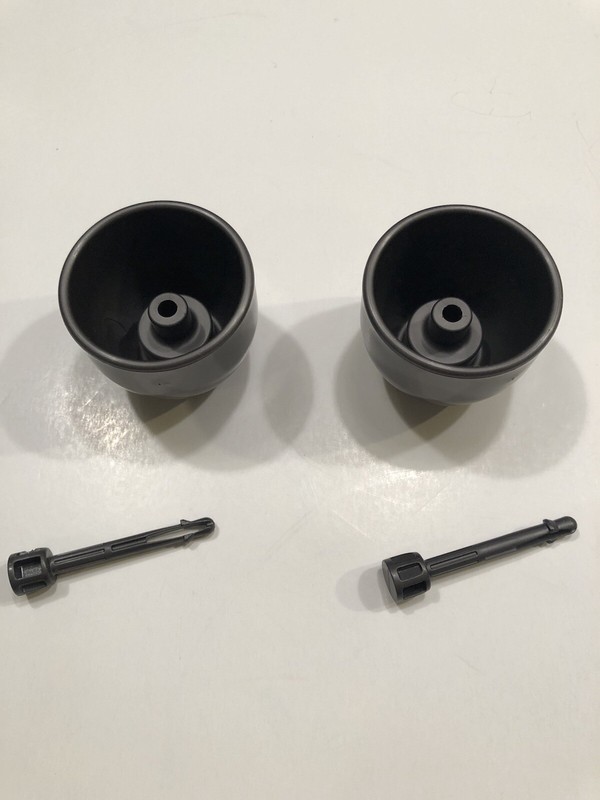 2 Gray stand small wheel for Dyson DC40, DC41, DC65, DC66, UP13, UP16, UP19 UP20 gallery