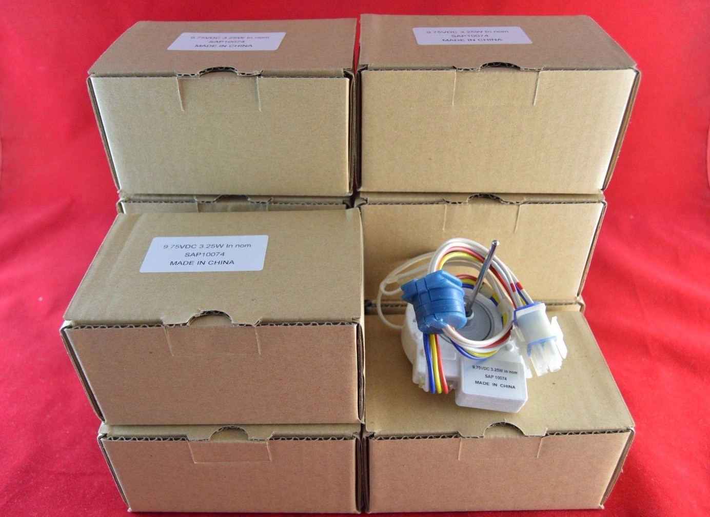 WR60X10074 GE Refrigerator Evaporator Fan Motor PS304658 AP3191003 9 Pack* gallery