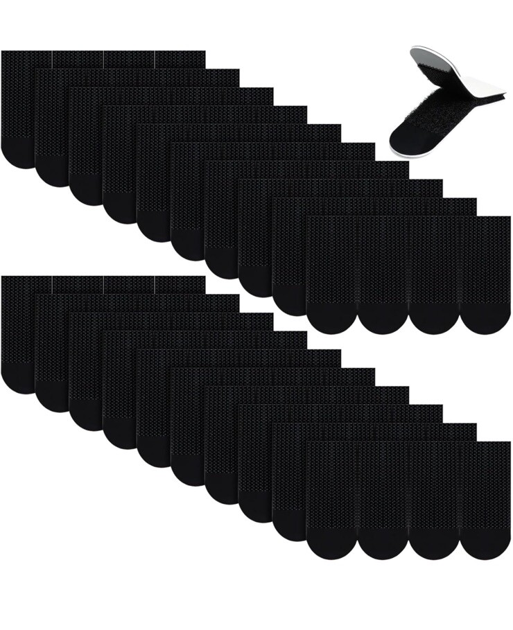 Picture Hanging Strips, 40 Pairs (80 Strips) Removalable Hook & Loop Heavy Duty gallery