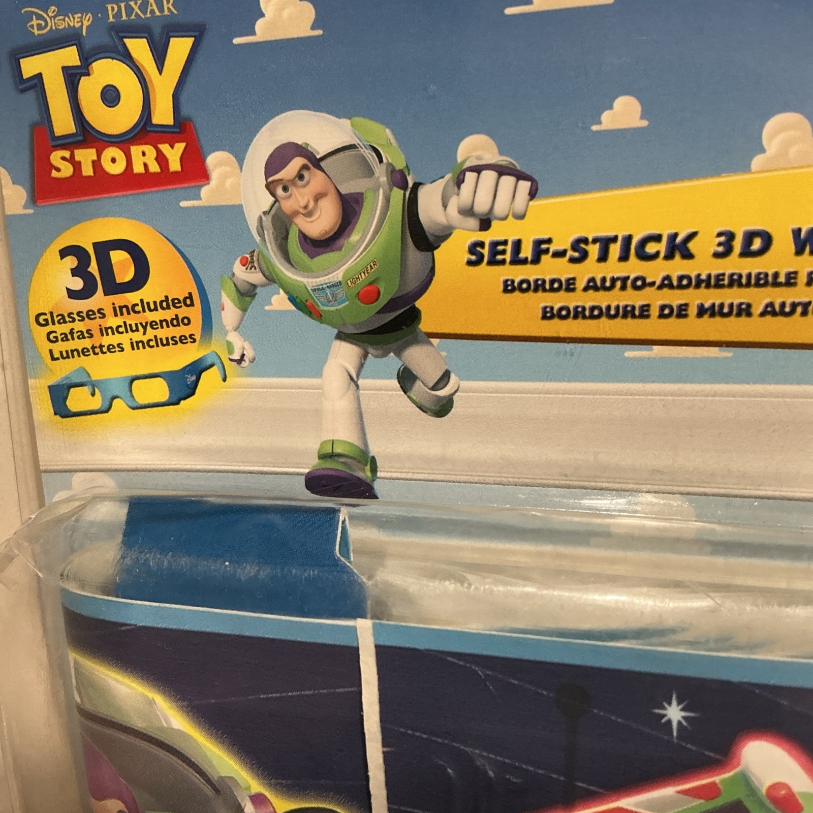Toy Story Buzz light year Self Stick Removable 3D Wall-PaperBorder 5" x 15' gallery