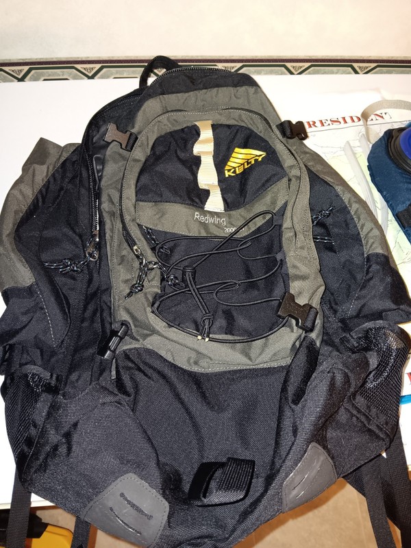 Kelty Redwing 2000 ST Backpack Hiking Map & Camelbak Hydration Pack Slate Grey