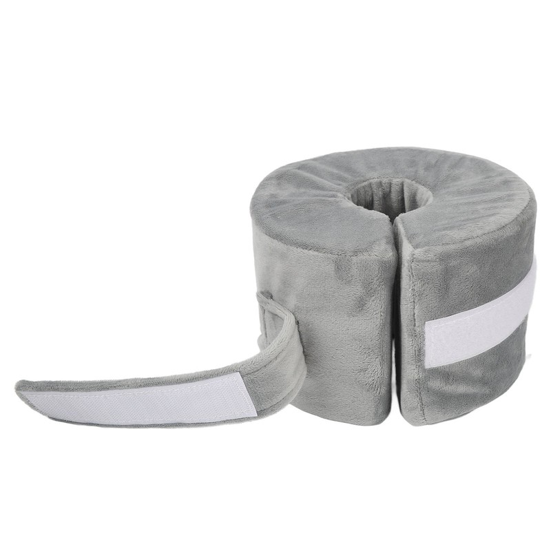 Grey 2pcs Foot Elevating Pillow Ankle Protector Foot Support Pillow Elevator WT gallery