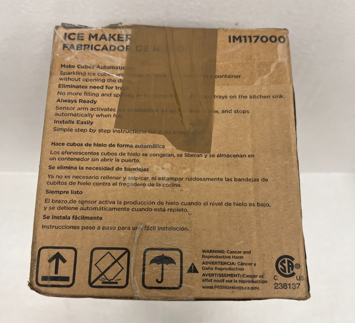 NEW Frigidaire Refrigerator Ice Maker Installation Kit P# IM117000 gallery