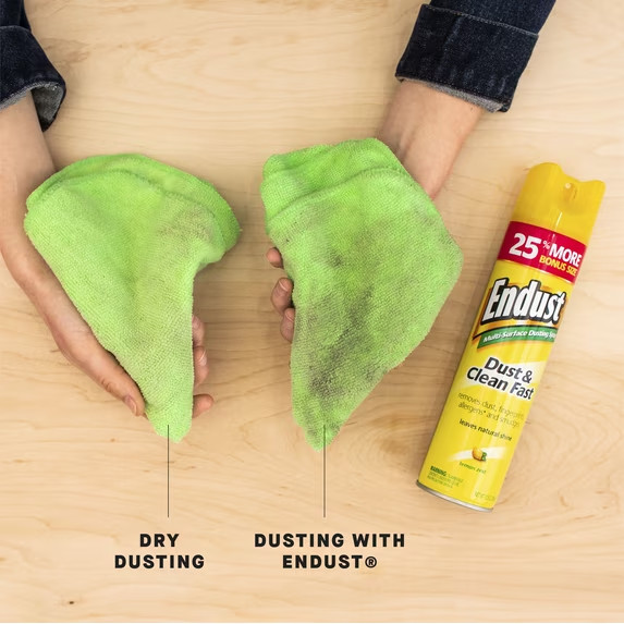 Endust® Multi-Surface Dusting and Cleaning Spray, Lemon Zest, Aerosol, 12.5 oz. gallery