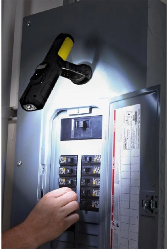 LED Flashlight 3Way WORK LIGHT 250lumen Posable Magnetic Home Job Shop Car BRAUN gallery