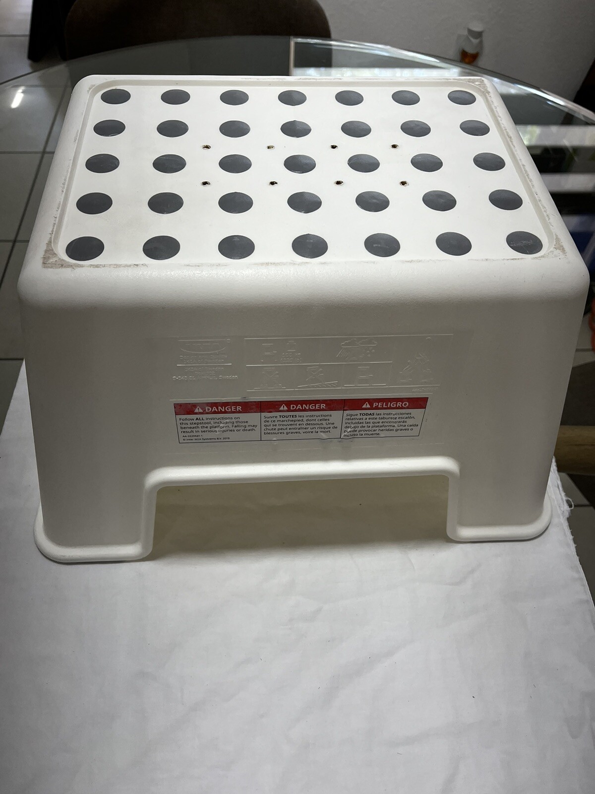 Step Stool Type: Type-II Highest Standing Level: 25cm/9 7/8”,Load Capacity 220lb gallery