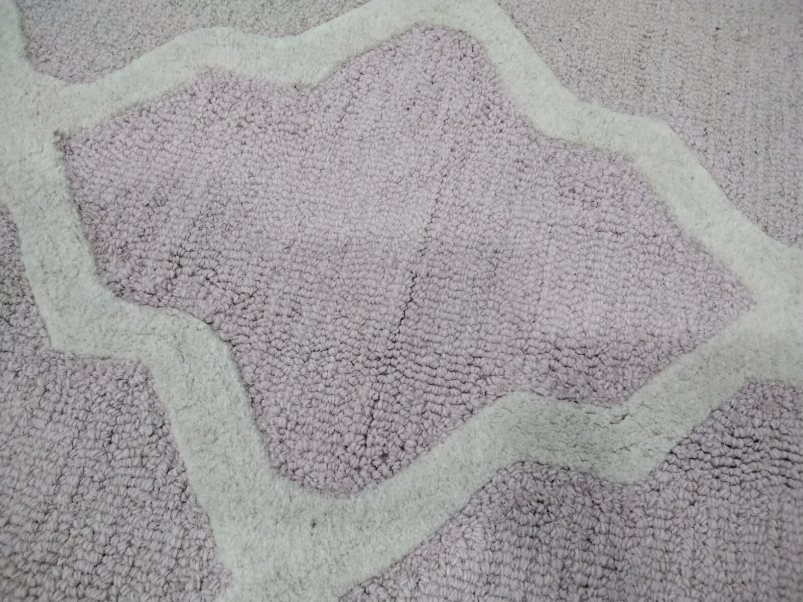 LIGHT PINK / IVORY 9' X 12' Back Stain Rug, Reduced Price 1172746999 CAM121M-9 gallery