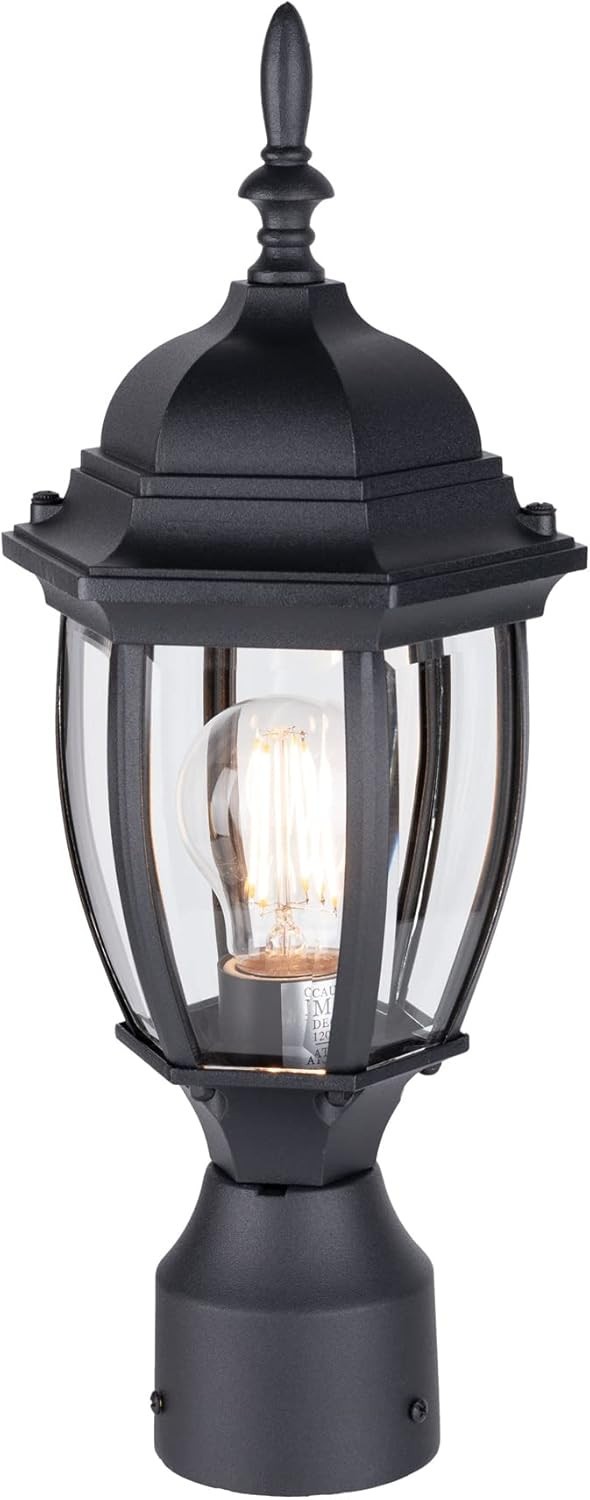 Lit-Path Post Mount Matte Black Finish LT-PL00R-BK Outdoor Wet Location Light gallery