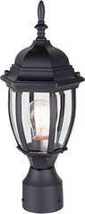 Lit-Path Post Mount Matte Black Finish LT-PL00R-BK Outdoor Wet Location Light