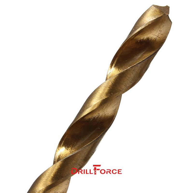 100PCS 1/8" Drill Bit Set HSS Titanium Jobber Length Twist Metal Drill Bit Tools gallery