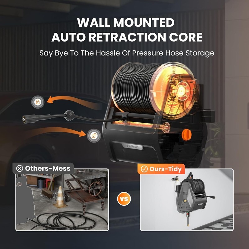 Giraffe Tools 2.2 GPM Electric Pressure Washer Power Washer 100FT Max 2900 PSI gallery