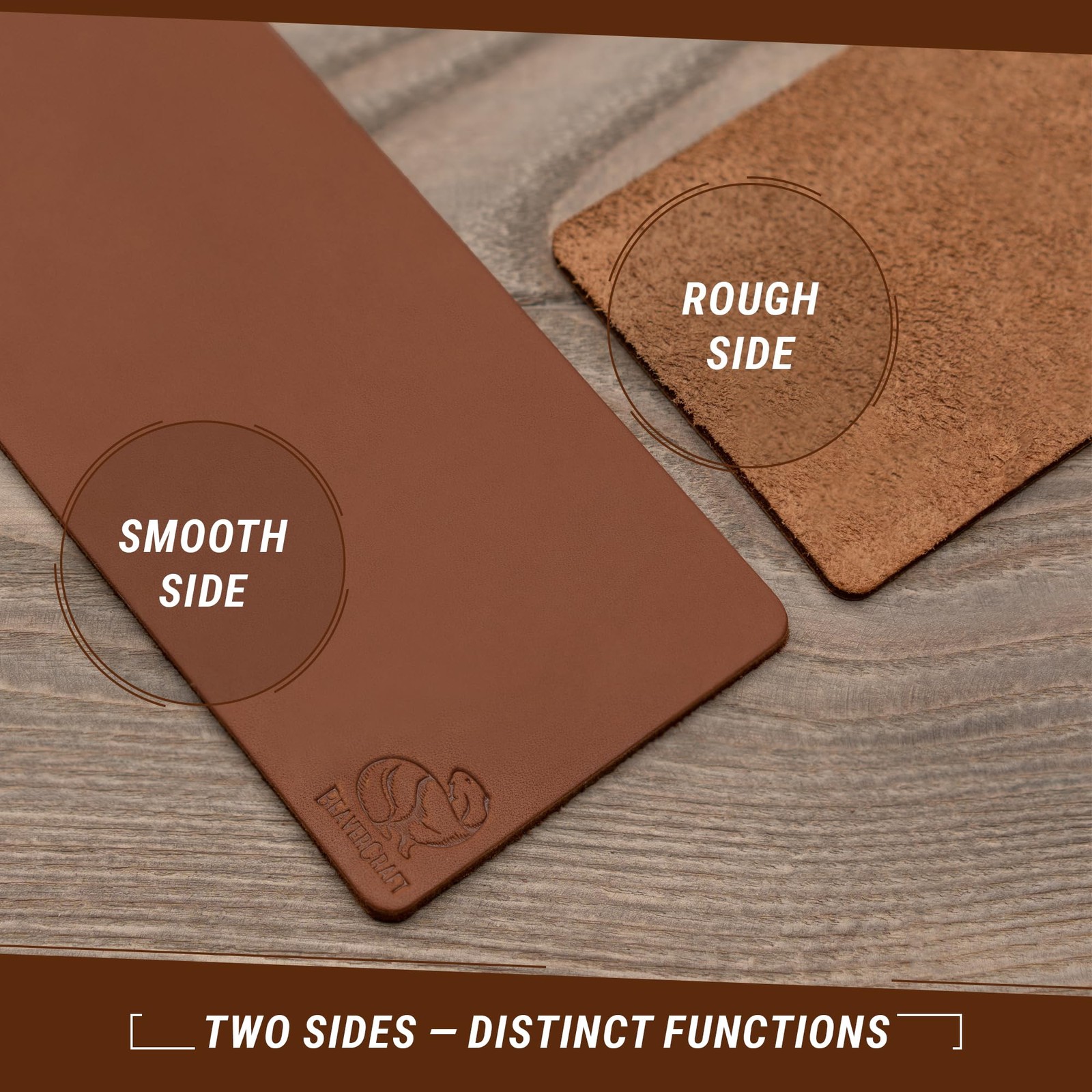 BeaverCraft Leather Strop Kit for Knife Sharpening Knife Strop Block 8" x 3"... gallery