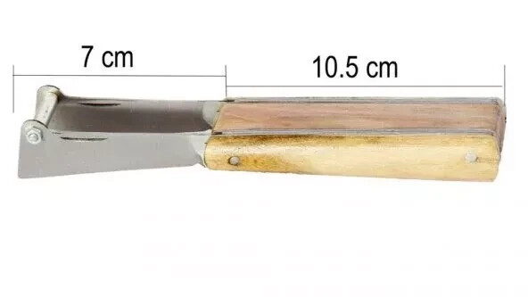 Double Blade Grafting Pruning Budding Knife, Folding, Wood, Handmade High Carbon gallery