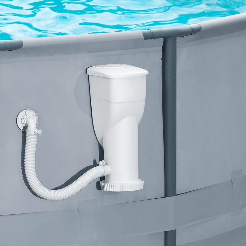 SkimmerPlus 2-in-1 Filter Pump System - Maintain Your Above-Ground Pool Easily gallery