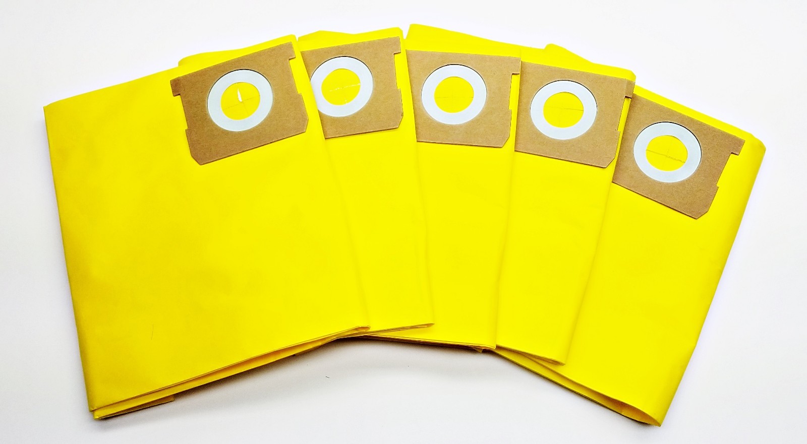 5 PACK 5-8 Gallon High Efficiency Replacement Dry Vacuum Bags - Type H Shop Vac gallery
