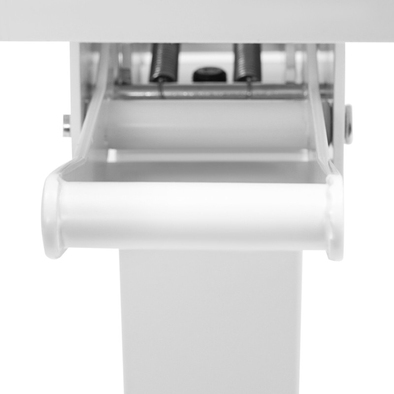 Adjustable Rolling Desk Height & Tilt 71-108 cm Portable Laptop Table White gallery