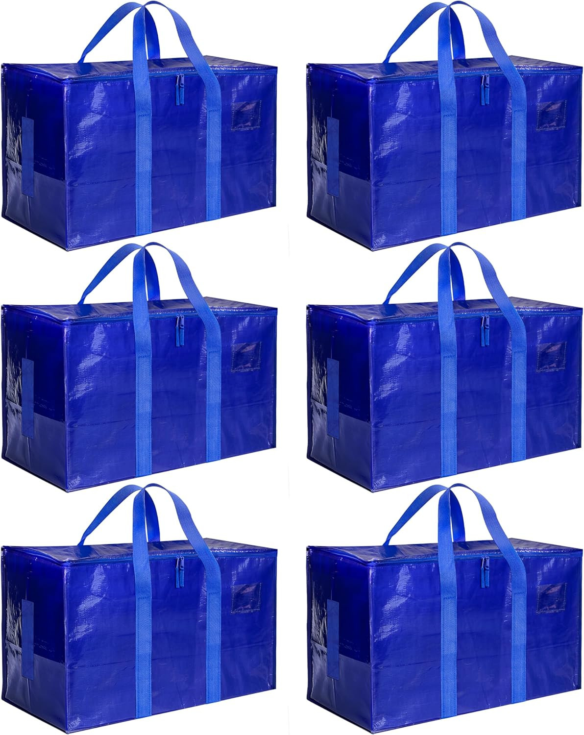 TICONN 6 Pack Extra Large Moving Bags with Zippers & Carrying Handles Heavy-D... gallery