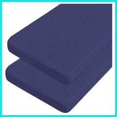 Cot Sheets 31″ x 75″, 2 Pack Cot Size Sheet Fitted with Narrow Twin/Camp Bunk…