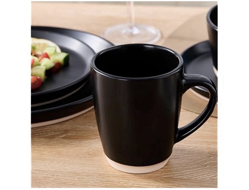 Stone Lain Jules 16Pc Black Dinnerware Set gallery