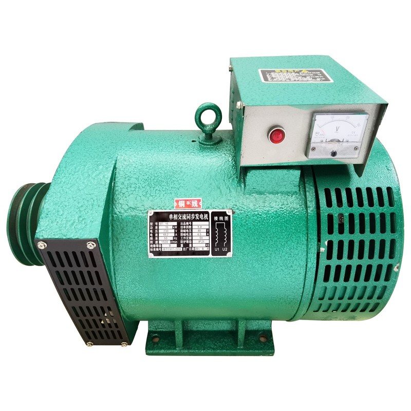 ST-15 Pure Copper Diesel Driven Generator with Carbon Brush 220V 15KW 1500r/min gallery