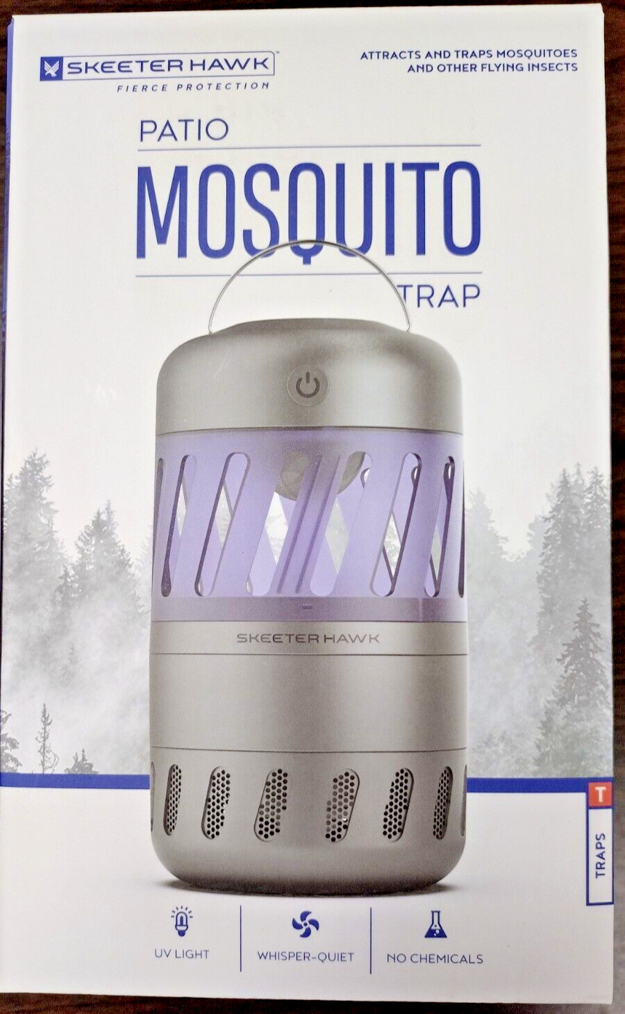 Skeeter Hawk Patio LED UV Mosquito & Flying Insect Trap - Quiet, Easy Clean gallery