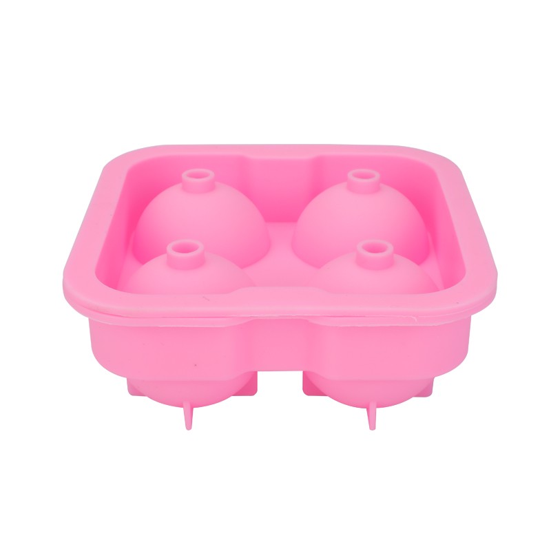 Silicone 3D Ball ICE Cube Tray Maker Round Ball Sphere Mold Whiskey Cocktails gallery