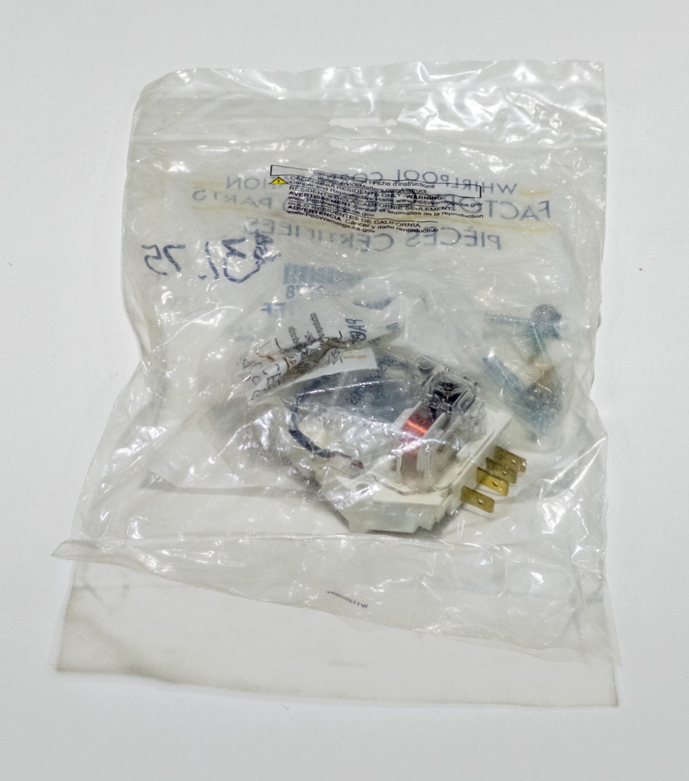 Whirlpool W10822278 Refrigerator Defrost Timer gallery