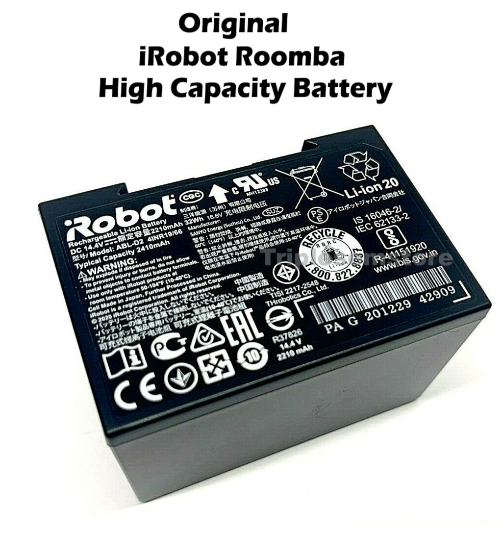 Genuine iRobot Roomba i3 i3+ High Capacity Lithium Ion Battery 2410mAh - ABL-D2 gallery