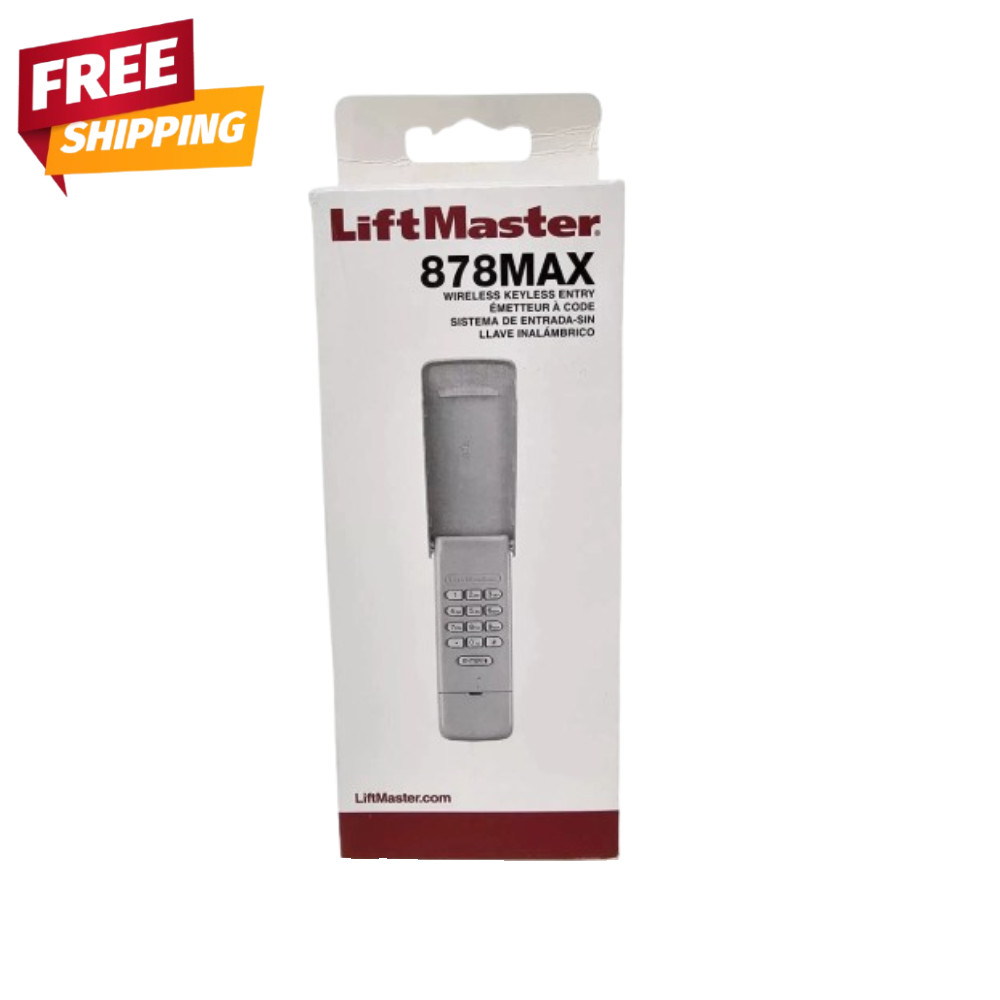LiftMaster 878MAX Garage Door Keypad Wireless and Keyless Entry System gallery