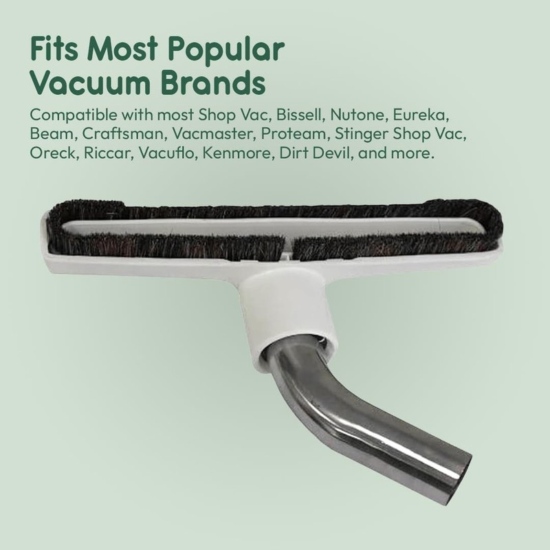 Vacuum Floor Brush for Eureka & Universal Vacuum Cleaners with 1 ¼ inch (1.25'') gallery