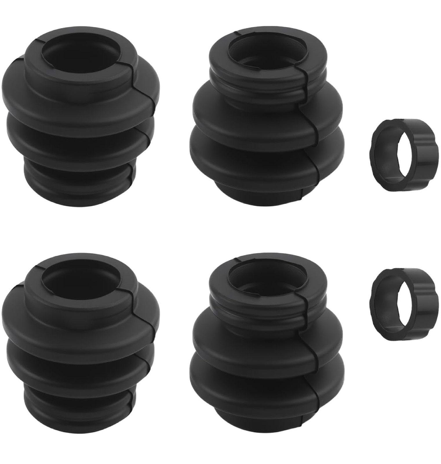4PCS Brake Caliper Pins Bushing Kit Rubber,Dust Resistant Brake Caliper Rebuild gallery