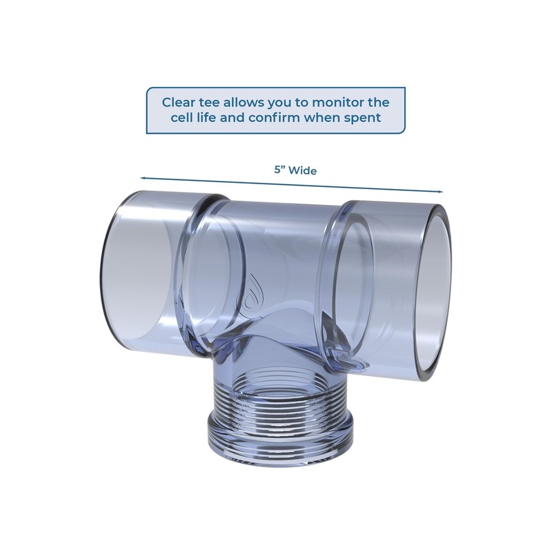 Pool Ionizer by ClearBlue Ionizer - Self-Cleaning, Inline Pool Ionizer Works ... gallery
