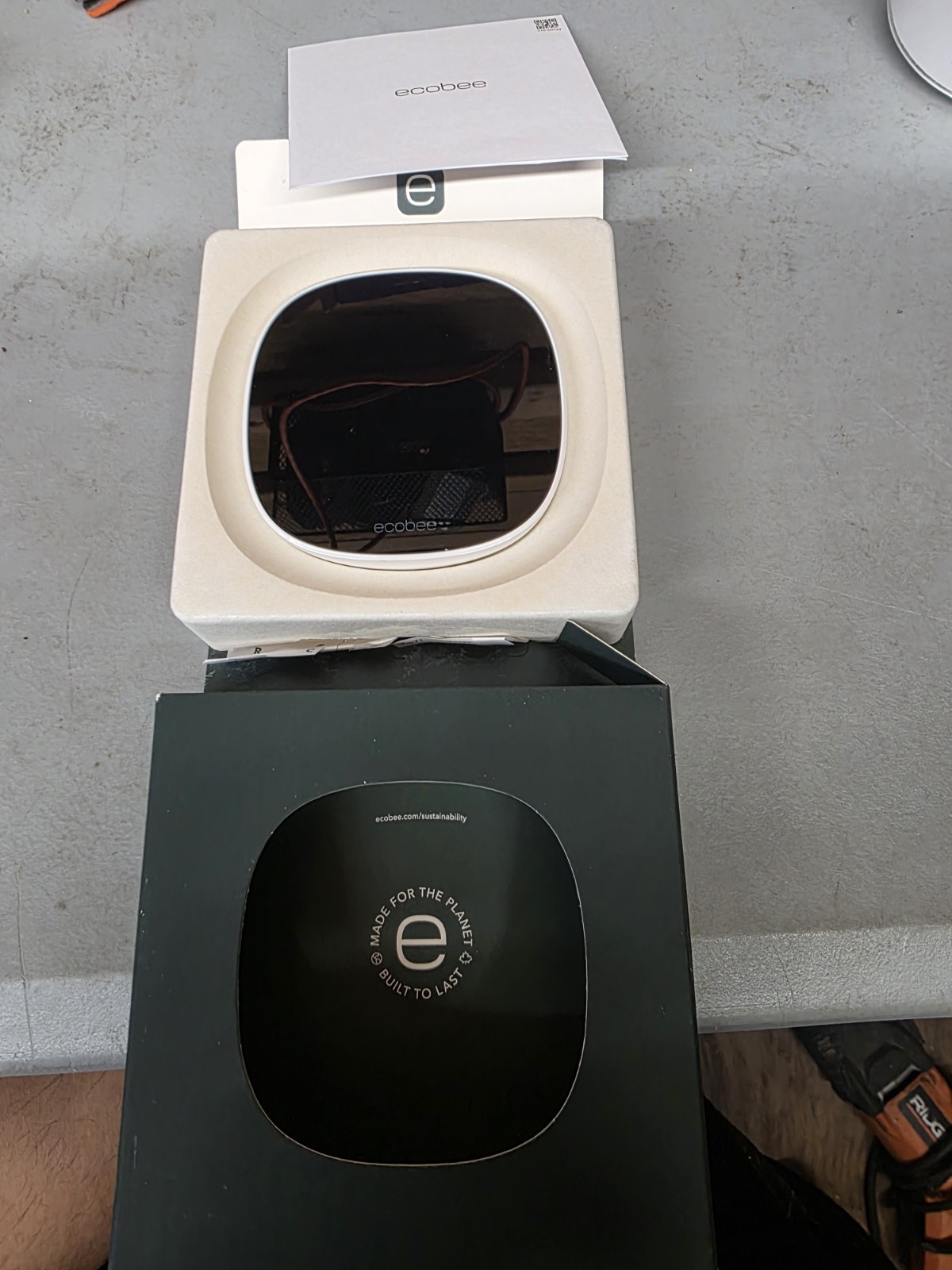 Ecobee Smart Thermostat Essential EB-STATE7-01 Programmable (New/Open Box) gallery