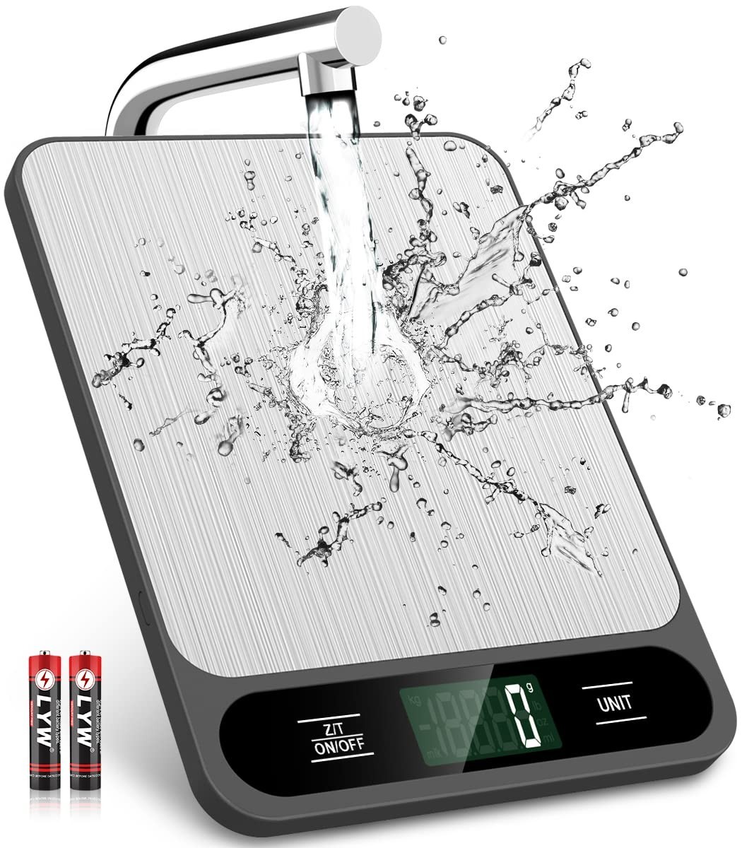 Food Scale, 10kg/22lb Digital Kitchen Scale Weight Grams and Ounces for Baking gallery