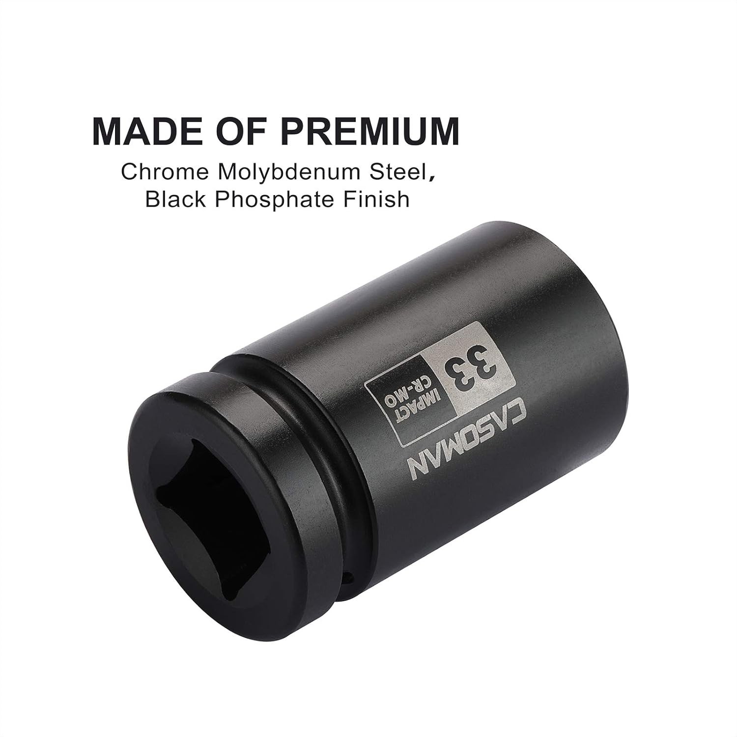 33mm Deep Impact Socket 1 Inch Drive Metric 6 Point Cr-Mo Heavy Duty (79 chars) gallery